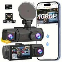 Car Dashcam, 1 Set Car DVR with 32GB Memory Card, HD Car DVR, Video Surveillance for Car, Vehicle DVR, Auto DVR, Truck DVR, SUV DVR