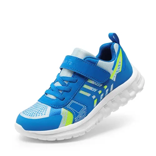Dream Pairs Kids' Gradeschool EZ-On Sporty Sneakers - Fast On/Off, Impact Cushion, Breathable Mesh Student Running Shoes for Boys & Girls, Lightweight Low-Top Back-to-School Footwear