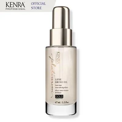 Kenra Platinum Luxe Shine Oil | Gold Enriched Nourishing Elixir