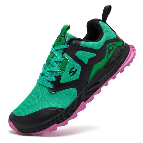 HOBIBEAR Men's Wide Toe Box Outdoor Running Workout Sneakers - Breathable Fabric Upper, Non-Slip Cushioned Breathable Low-Cut Multi-Sport Outdoor Casual Trainers for Walking, Training,father'sdaygifts