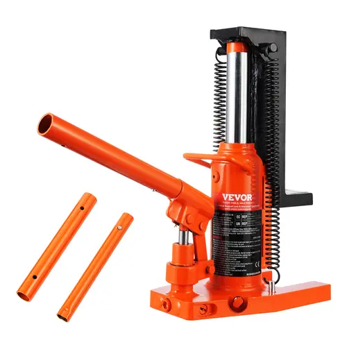 VEVOR Air Hydraulic Claw Jack, Rust-Resist Steel Welded Automotive Repair Tool, 2.5T (Toe) Capacity, 5T Top Lift, 0.8-5.3 in Toe Height, 8.9-13.4 in Top Height, Low Clearance Lift for Auto & Industrial Use, Car Repair Tools