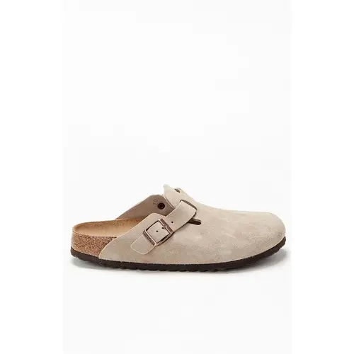 Birkenstock Women's Women's Boston Soft Footbed Clog Taupe - Multicolor