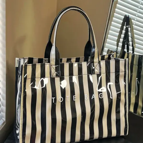 Christmas, Elegant Personalized Handbags, Women's Multi functional Exquisite Lightweight Handbags, Leisure Fashion Multi functional High quality Daily Commuter Bags, Fashion Shopping Bags, Shopping Handbags, Valentine's Day Gifts, PVC Commuter Bag