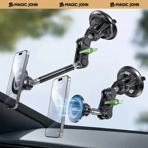 MAGIC JOHN High Performance Ultra Durable Car Phone Holder Easy Install summerwins
