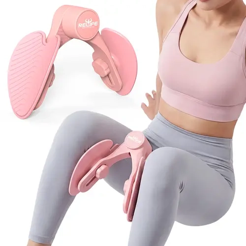 RELIFE Multifunctional Strength Trainer - Unisex Compact Shape Portable Size Easy-to-Use Tool to Strengthen Muscles & Body Parts, Relieve Back Pain, Train Pelvic Floor, Chest, Thigh & Buttocks (Home Gym, Outdoor Sports)