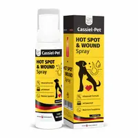 Cassiel Pet HOT SPOT&WOUND Spray,Pet Skin Sprays for Dogs&Cats-Nature Soothing Spray for Clean and Soft Skin,Reduces Itchy Scratching,Packaging upgrade