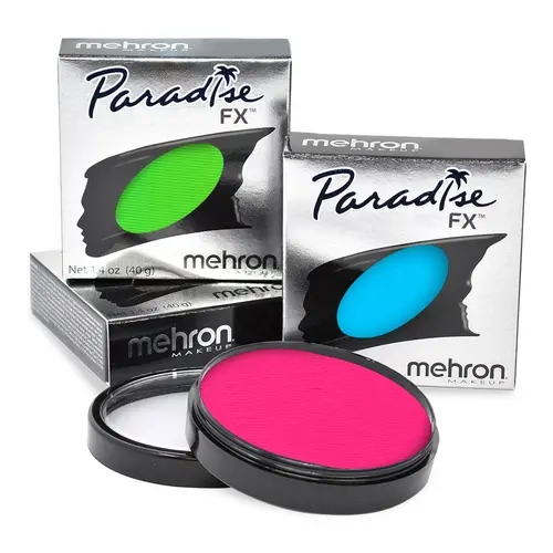 Mehron Paradise FX - Neon/UV Glow Face and Body Paint, 1.4oz Pro Size