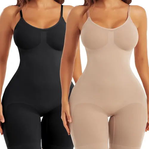 Women's Shorts Bodysuit Shapewear - 01 Bodycon Jumpsuit, Breathable Compression Fit, Soft, Smooth Fabric, Comfy Women's Clothes, Body Suit, Tummy Control Bodysuits,summerwins,summeroutfits,vacationoutfits,beachoutfits