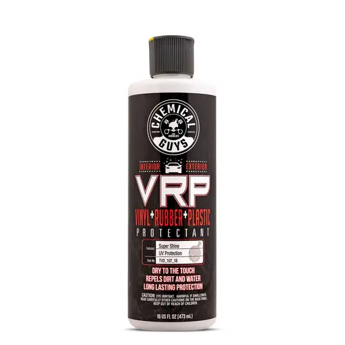 CHEMICAL GUYS VRP Series Vinyl, Rubber, Plastic Protectant Cream - Interior Car Cleaner, Easy-to-Spread Protective Formula, Dry-to-the-Touch Finish, UV Blocking, Trim Care, Shine Restoration, Long Lasting Protection, Leaves No Residue, Buffable