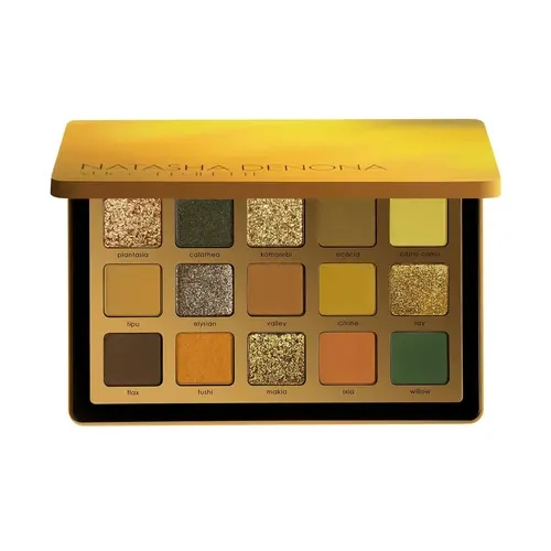 YUCCA Eyeshadow Palette - Smooth Cream Makeup for Smooth Application - Cosmetic in Original Packaging Glitter Glam