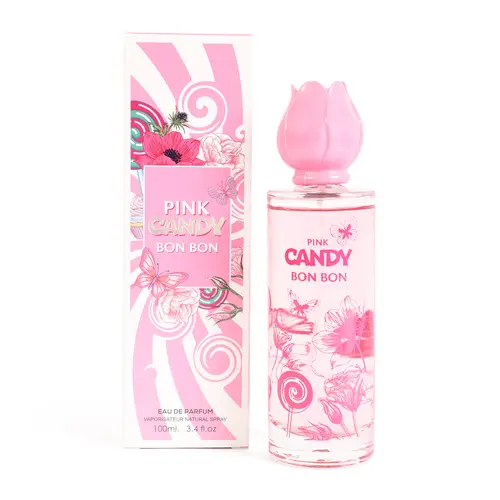 Pink Candy Bon Bon Eau De Parfum Natural Spray Perfume for Women - 100ml/3.4fl.oz. - Women's Fragrance