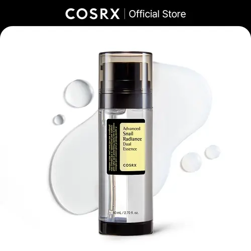 [COSRX Official] Advanced Snail Dual Essence (80ml) - 74.3% Triple Snail Complex Serum, Lightweight Nontoxic, 2-in-1 Moisture Boost, Barrier Repair, Brightening, Adult Self Care Products, Daily All-Season Skincare