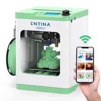 Entina TINA2S 3D Printers with WiFi Cloud Printing, Fully Assembled with Auto Leveling, Huge Library, DIY Mini 3D Printer for Beginners and Kids, High Precision 3D Printer for Home, Office & School , Birthday Gift