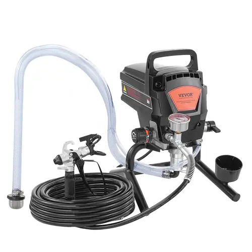 【DealsForYouDays】VEVOR 950W Stand Airless Paint Sprayer, 3000PSI High Efficiency Electric Airless Sprayer, Handheld Paint Sprayers for Home Interior and Exterior Furniture and Fences, Fine And Even Painting Effect,father'sdaygifts