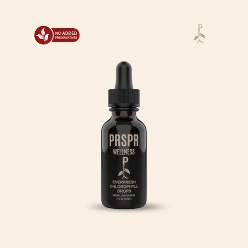 Everfresh Chlorophyll Liquid Drops - Health Dietary Supplement with Natural Ingredients, Peppermint Oil Infusion, Minty Fresh Sip, Convenient Dropper Design, Plant Based; Add 15 Drops to Water and Mix Well