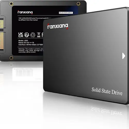 FANXIANG S101 SATA SSD, Internal State Drive SATA III 6Gb/s 2.5" SSD Sata, UP to 550MB/s, Internal Drive Solid State Hard Drive, Upgrade Laptop PC and Desktops