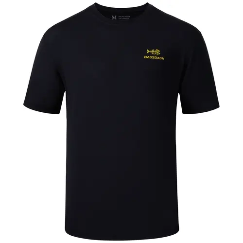 BASSDASH Men’s UPF 50+ Short Sleeve Fishing Shirts Performance Cooling UV Sun Protection  Hiking T-Shirts