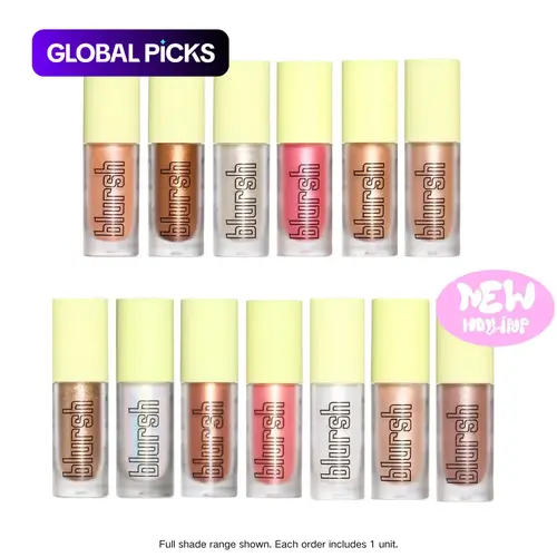 [Made By Mitchell] Blursh Lights Tinted Liquid Glitter Blusher, Glowing Makeup Highlighter #GLOBAL PICKS