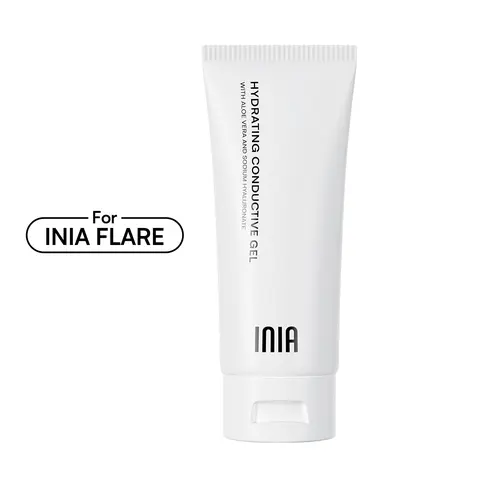 INIA Skin Care Machine & Face Massager Gel - Gentle Moisturizer with Hyaluronic Acid, Hydrating Dry Skin, All-Season Moisturizer for Face for Adults, Lightweight Facial Formula with Concentrated Repair Support