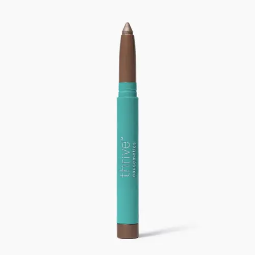 Thrive Causemetics - Brilliant Eye Brightener Shadow Stick,  Eye Shimmer, Eyeshadow Stick, Eyeliner with Built-In Sharpener