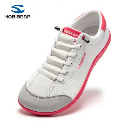 HOBIBEAR Women's Barefoot Wide Fit Canvas Slip-on Light Casual Trainers - 0 Drop, Comfortable Insoles, All Black Walking Shoes (Ideal Father's Day Gifts),summerwins,summeroutfits,vacationoutfits,beachoutfits
