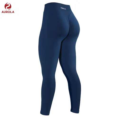 AUROLA Influence Collection Workout Leggings for Women,No Roll Up Squat Proof New Scrunch Seamless Compression Gym Pants summerwins