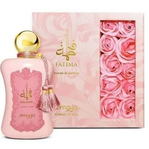 Afnan Zimaya Fatima Pink Extrait de Parfum for Women 3.4 Oz