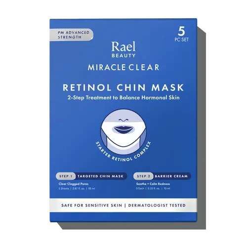 Miracle Clear Retinol Chin Mask 5-Pack Peel Mask Daily