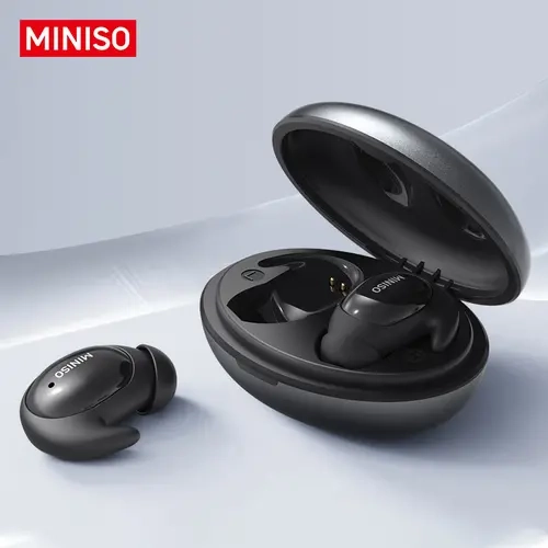 MINISO MS153 Wireless Sleep Earbuds Noise Blocking Headphones for Sleep Comfortable Fit Bluetooth 5.4 Earphones Side Sleeping In-Ear Headsets Noise reduction and sleep aid
