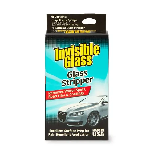 Stoner Car Care Invisible Glass Stripper Kit - Automotive Detailing Product, Car Water Spot Remover, Removes Contaminants, Restores Glass, Rain Repellent Preparation, Made in USA