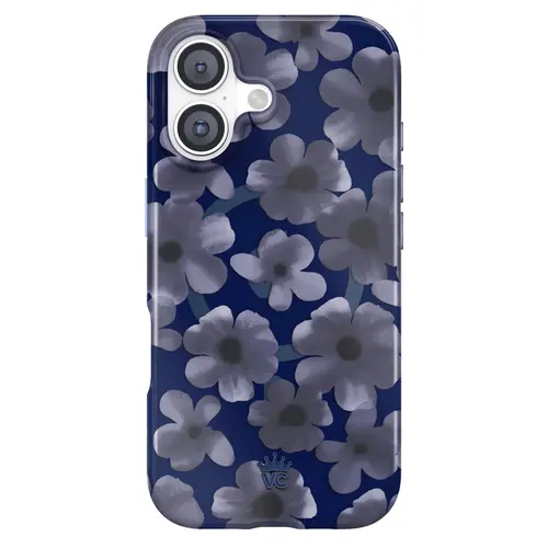 Velvet Caviar Midnight Blossom Aesthetic Protective Phone Cover - Cute Shockproof Drop Protector, Soft TPU Bumper, Magnetic Wireless-Compatible Mobile Phone Accessory, Smartphone Shell for iPhone 18 Pro Max, 18 Pro, 17, 16, 15