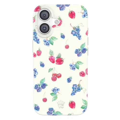 Velvet Caviar Berry Baby Magnetic TPU iPhone Case - Cute Trendy Smartphone Cover, Polycarbonate Shockproof Cellphone Protector, Scratch-Resistant Anti-Drop Phone Cover Accessory for iPhones