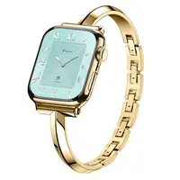 MISSAIR T-Bracelet Band 316L Stainless Steel Compatible with Apple Watch Series 1- 11 SE Ultra for Women Girl - Metal Strap Wristband