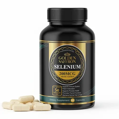 Golden Saffron Selenium + Saffron Extract Edible Supplement