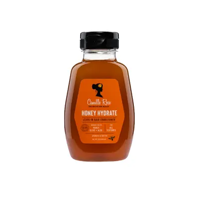 Honey "Leave-in Collection" - 8oz Moisture-Rich Leave-In Conditioner with Honey, Olive Oil, Aloe & Castor Seed Oil for Hydration, Frizz Control, Detangling - All Hair Types 2C-4C (Haircare Leave-In) | CamilleRose
