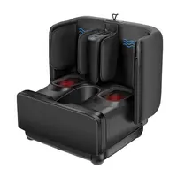COMFIER 2 in 1 FSA Foot Massager Machine,HSA Shiatsu Foot and Calf Massager with Heat,Kneading,Vibration,Compression Massagers for Feet Health,Plantar Fasclitis,Father‘s Day Gift for Dad summerwins