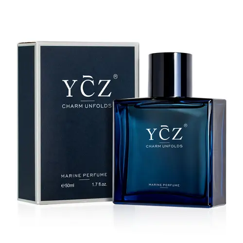 [YCZ] Midnight Marine Perfume | 50 mL / 1.7 fl oz EDP | Aromatic Marine Fragrance | Men's Cologne | Clean & Attractive Scent | Long Lasting | Vegan & Cruelty-Free