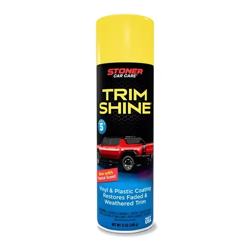 Stoner Car Care Automotive Trim Shine Aerosol Protectant Spray Kit - 12 oz Interior Car Cleaner, Spray-On Vinyl/Plastic Restorer, Fast-Drying No Sling, Quick No-Wipe Glow, Restores Shine, OEM-Like Gloss