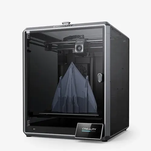 Creality K1 Max AI Fast 3D Printer - AI-Assisted Carefree Printing, 600mm/s Speed, 300x300x300mm Large Build Volume, 0.1-0.35mm Layer Resolution, Ethernet, Flexible Build Plate, Touchscreen, USB/Wi-Fi Connectivity