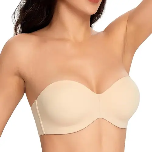 Summer new Non-slip women's underwear, strapless bra, backless underwear