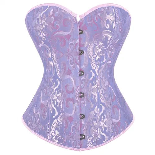 Floral Denim Corset Tops for Women Going Out Corset Tops Women's Bustier Corset Top Sexy Lingerie Sets Black Satin Waist Cincher Halloween Costumes Ideas Party Outfit Gothic Corset  2340-D1