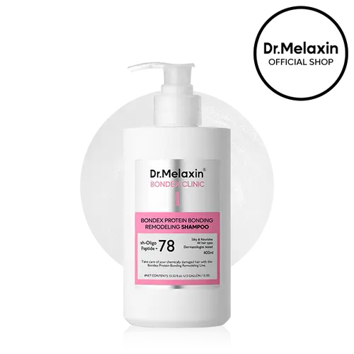 [Dr.Melaxin Official] Bondex Protein Bonding Remodeling Shampoo with Argan Oil | Strengthening Keratin & Peptides Bonder Haircare | Repair Hair | 13.52 fl.oz