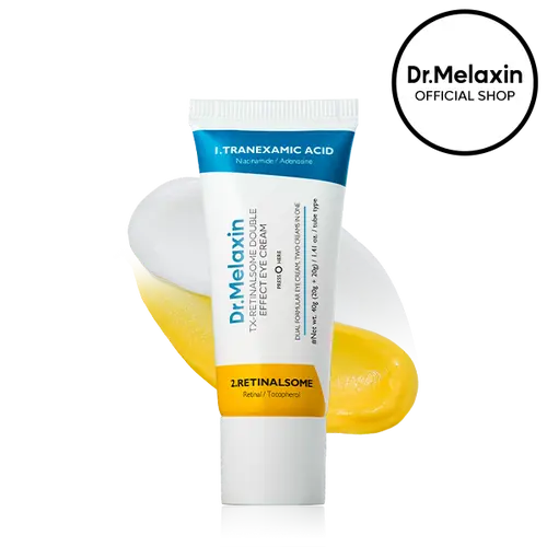 [Dr.Melaxin Official] TX Retinalsome Double Effect Eyecream | Anti-aging, Dark spot, Brightening | Korean Cosmetics | 1.4 fl oz (40ml)