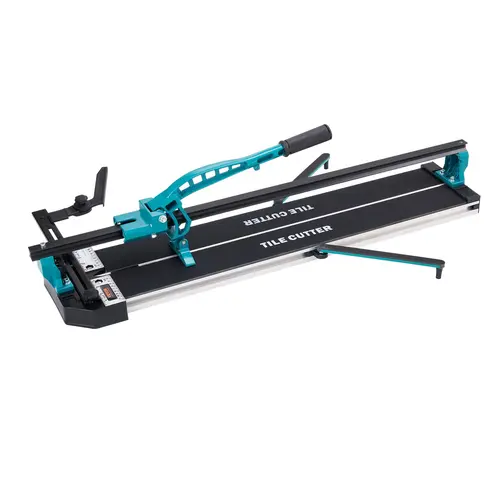 VEVOR 48" Max Heavy Duty Tile Cutter Tool - Tough Carbide Cut Wheel, Infrared Positioning, Anti-Skid Feet, Durable Rails, Curved Grip, In/mm Measurement, Ball-Bearing Score, Powerful Cutter, Construction Tools for Porcelain Tiles, Home Renovations