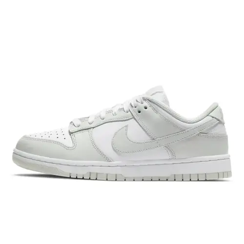 Women's Nike Dunk Low Retro 'Photon Dust' Embroidered Leather Low-Top Sneakers - Streetwear Fashion Trendy Walking Trainers, Retro Shape with Modern Edge, Neutral Casual Athletic Footwear, Sneakers Trainers, Streetwear Sneaker
