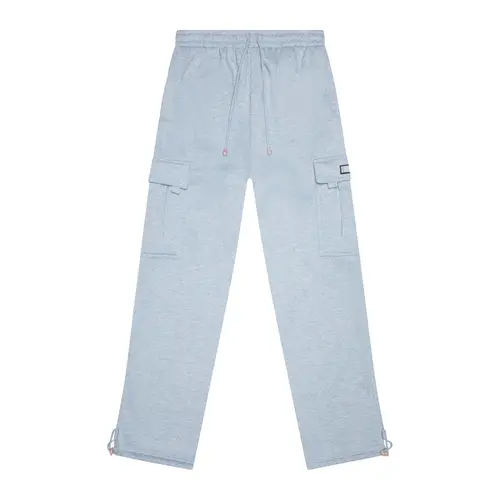 VICTORIOUS DISTRICT Men's Baggy Cargo Sweatpants, Relaxed Fit Soft Heavyweight Fleece with an Elastic Waist and Adjustable Hem, Pockets, Streetwear, Baggy Long Men's Pants, Menswear, Mens Clothing