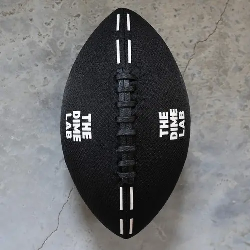 The Dime Lab Water Football - Waterproof Silicone Grip - Black