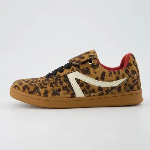 Cushionaire Women's Astro Retro Fashion Sneaker - Lace-Up Design with Memory Foam+