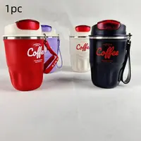 12.17 oz Stainless Steel Insulated Cup with Handle, High-End Coffee Mug, Drinkware Available in Multiple Colors, Durable and Stylish Design #GLOBAL PICKS