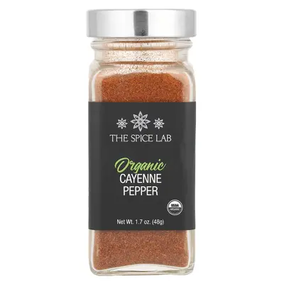 The Spice Lab Organic Cayenne Pepper, 1.7 oz (48 g)